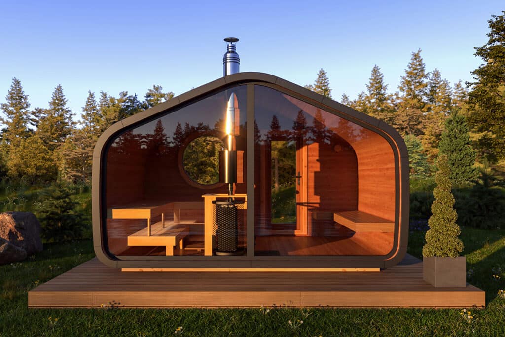Garden sauna