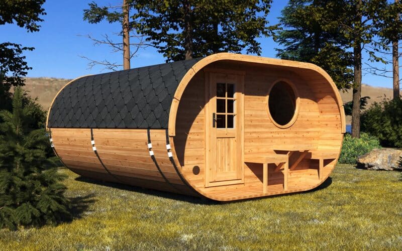 Large camping pod