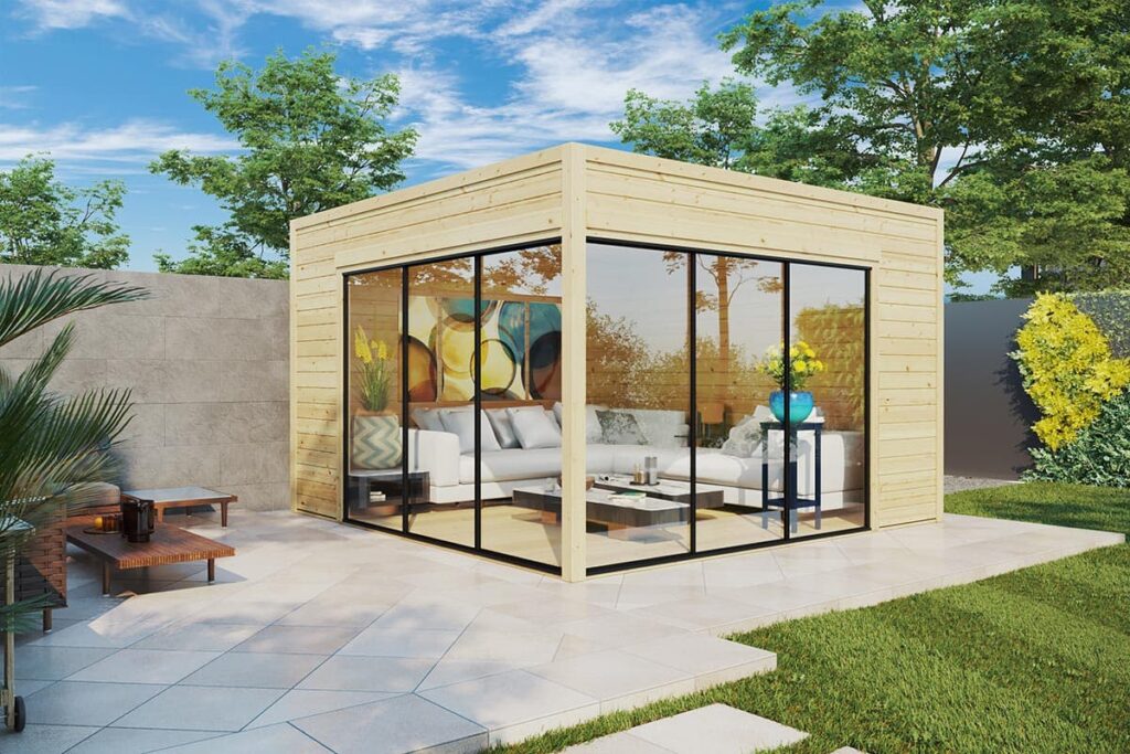 modern garden office olivia