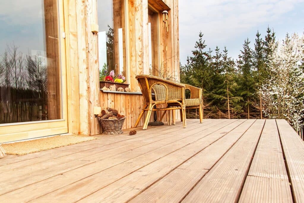wooden floor