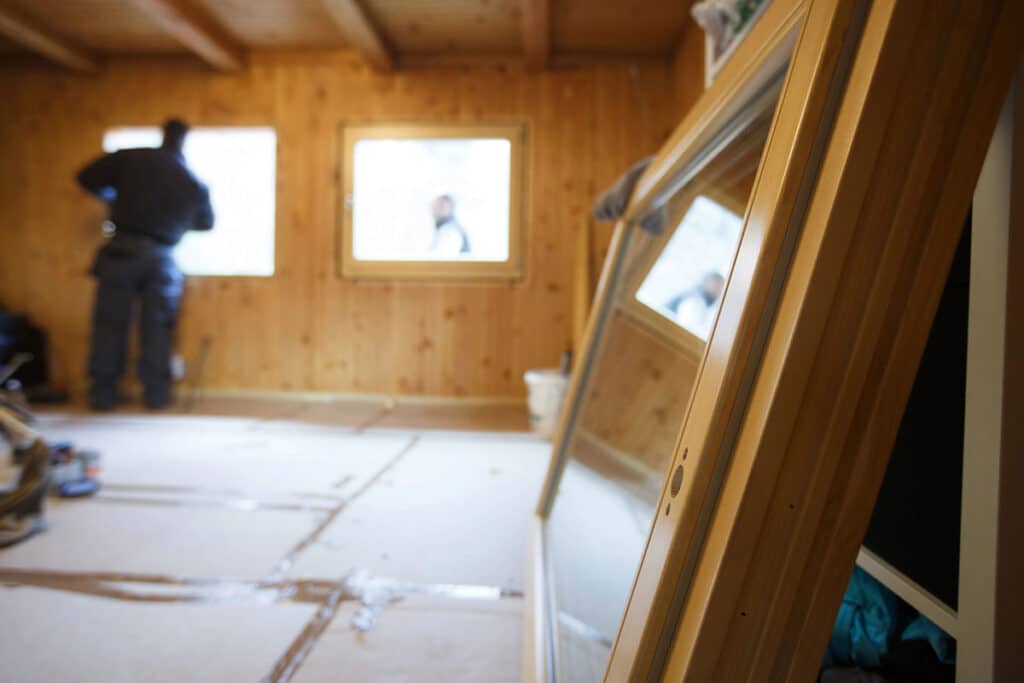 wooden windows insulation