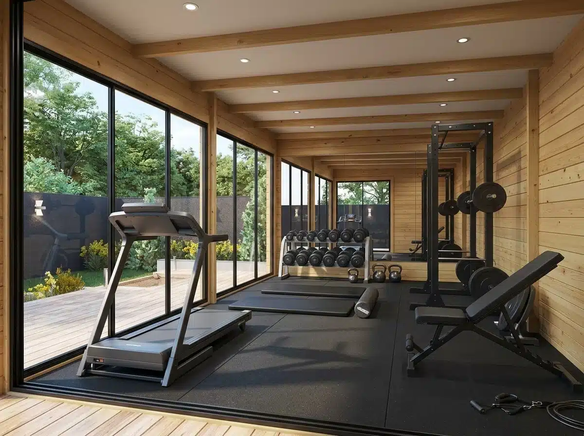 Garden gym studio