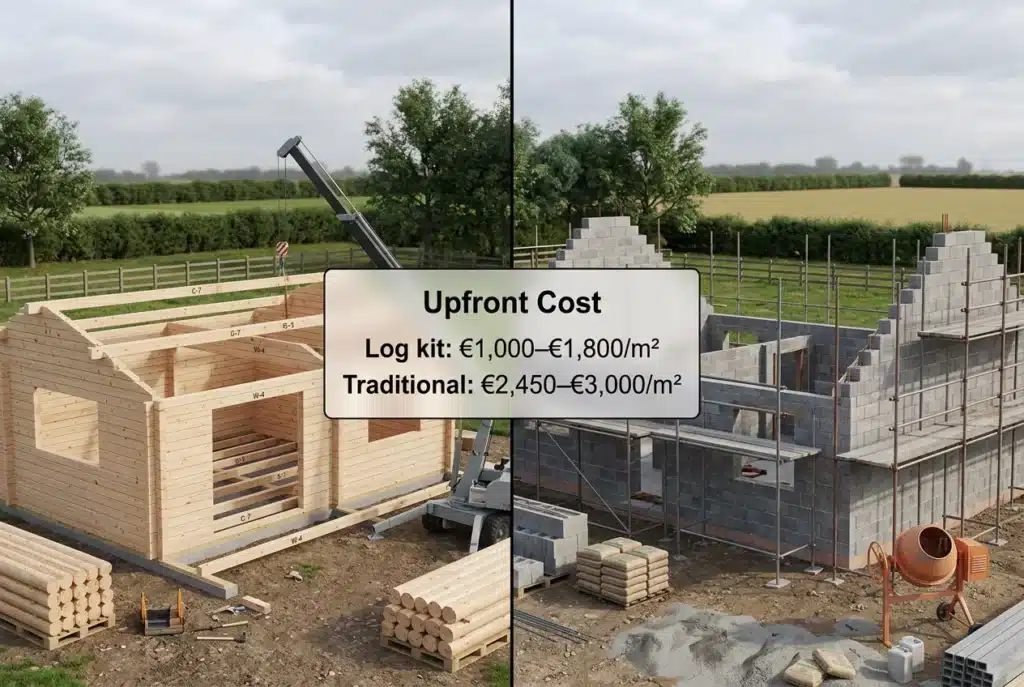 Log vs block costs