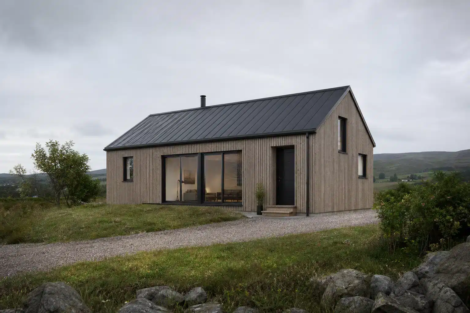 Sustainable Irish timber home
